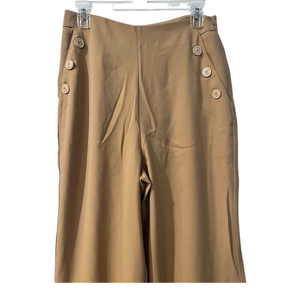 SKIES ARE BLUE Sailor wide leg pants, NWT Size Medium - Picture 3 of 11